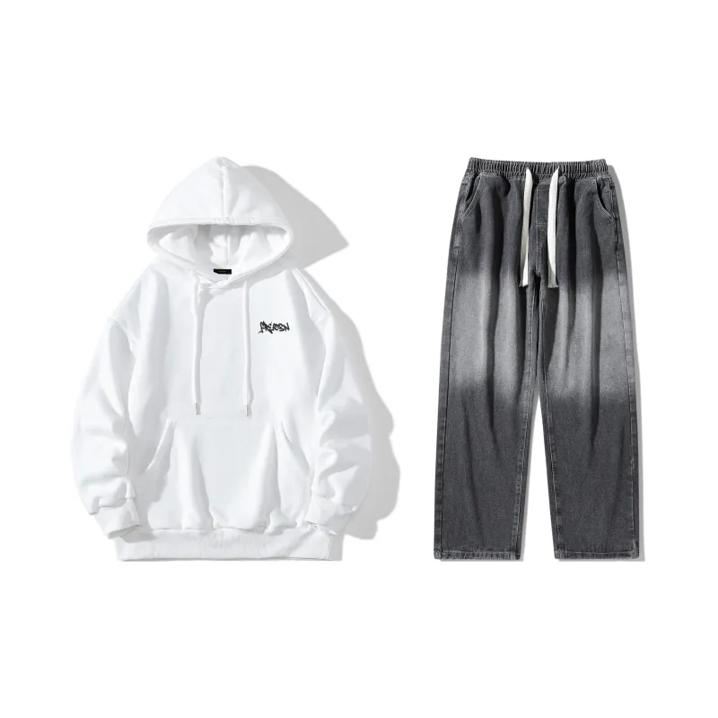 FREO3N Sweatshirt Sets Unisex-25