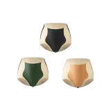 D Set-Glue Application for Waist Training-Caramel+Green+Black (3 Pack)