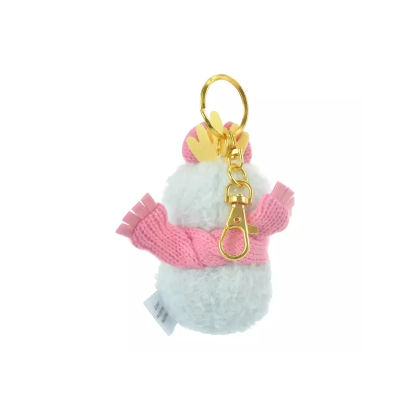 Disney Winter Joyful Snowman Collection Little Golden Retriever Dolls Plush Pendant-3