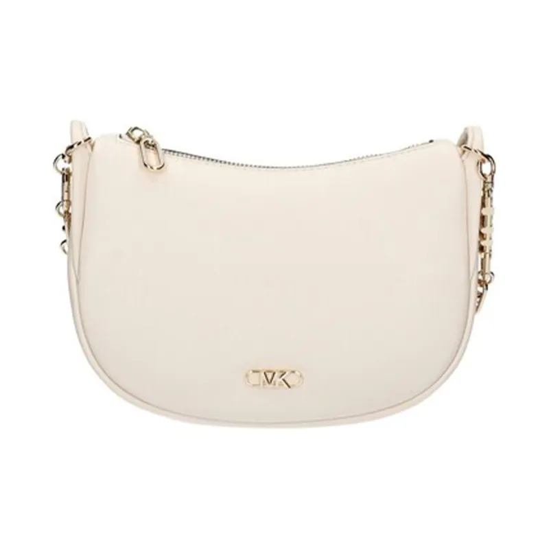 MICHAEL KORS Leather Handbag, Shoulder Bag Women's Cream-1