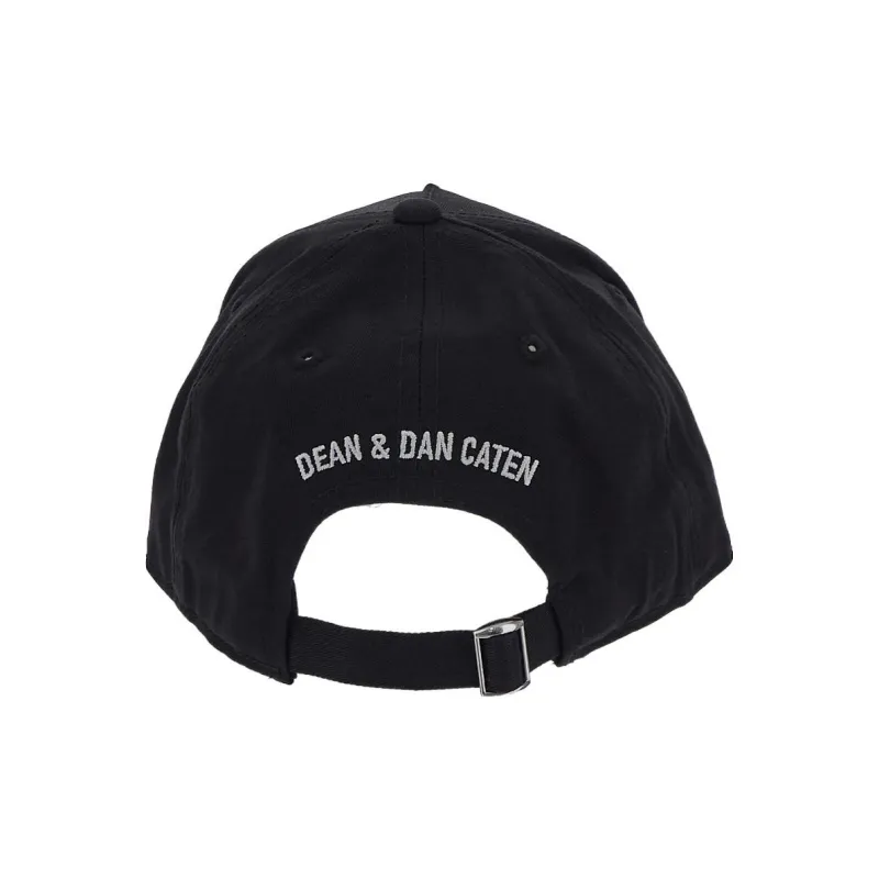 DSQUARED 2 Logo Embroidered Curved Peak Baseball Cap-2