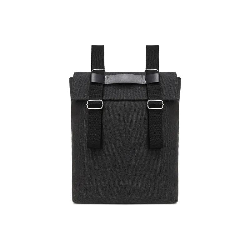 Slazenger Canvas Travel Laptop Bag Backpack Unisex Black/Khaki-1