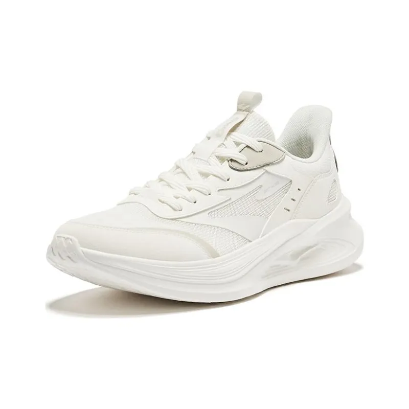 Erke Ling Yue 2.0 Breathable And Resilient Low Top Running Shoes Men's Microcrystal White-1