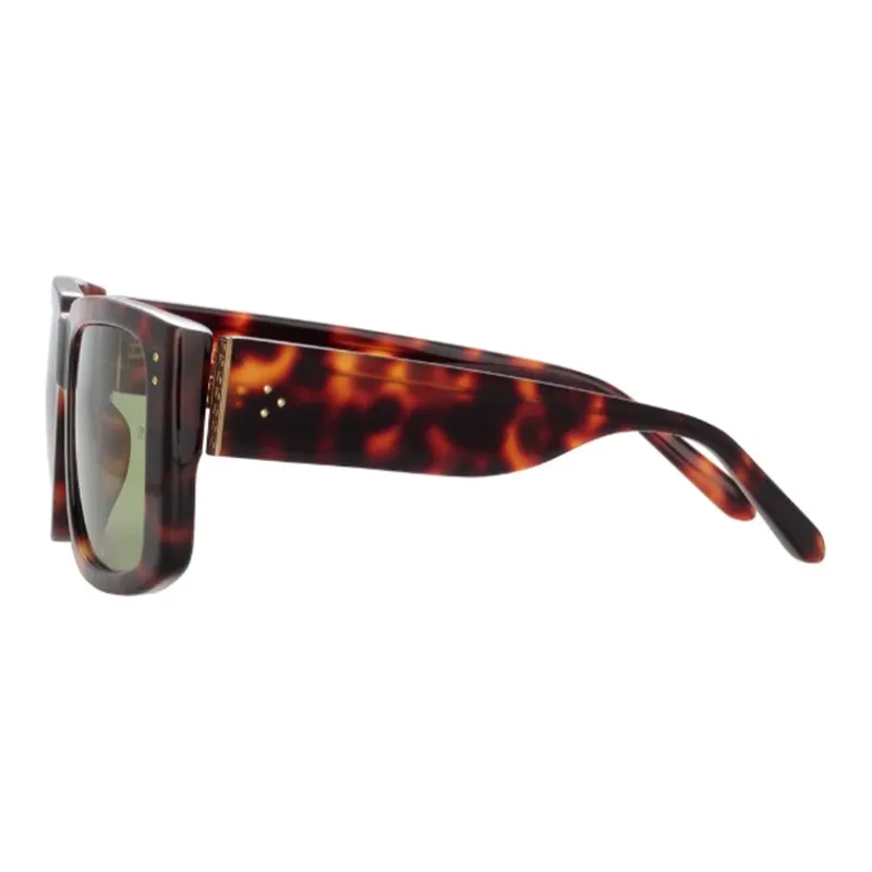 Linda Farrow Morrison Rectangle Frame Sunglasses-2