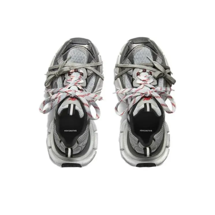 Balenciaga 3XL Grey White Red-3