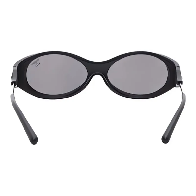 Boy London TR90 Oval Sunglasses Unisex Black-2