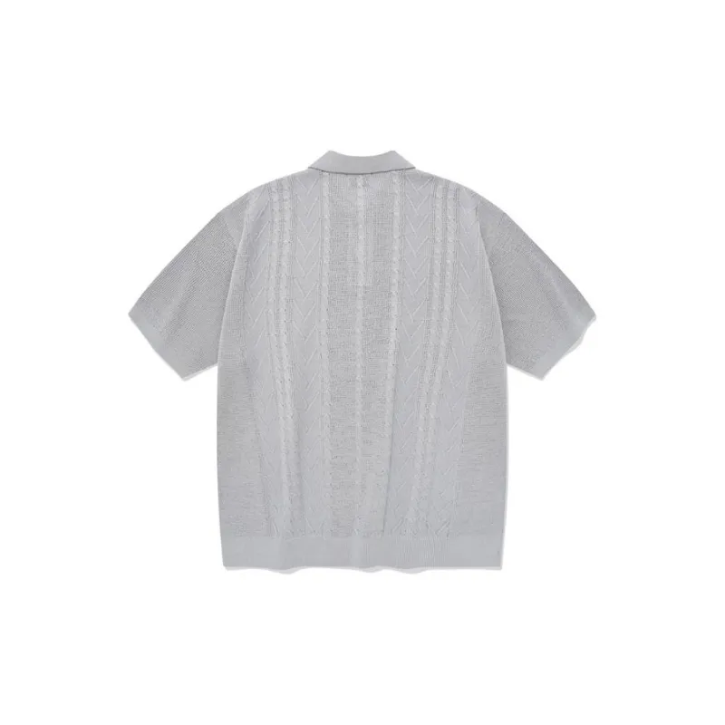 COVERNAT SS23 Polo Shirt Unisex Gray-1