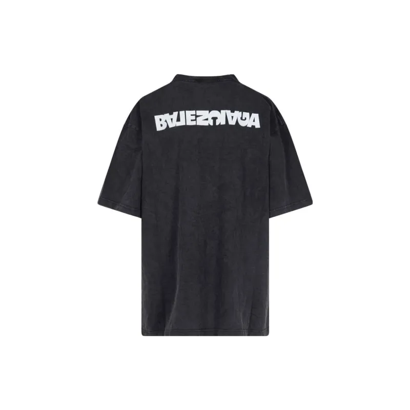 Balenciaga T Shirt Unisex Black-2