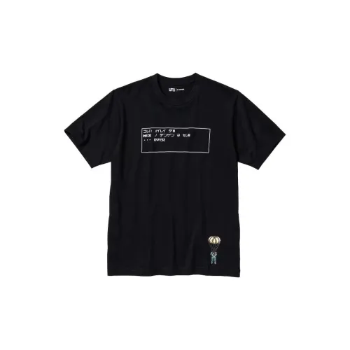 UNIQLO X Metal Gear Co-brand T-Shirts Unisex Black