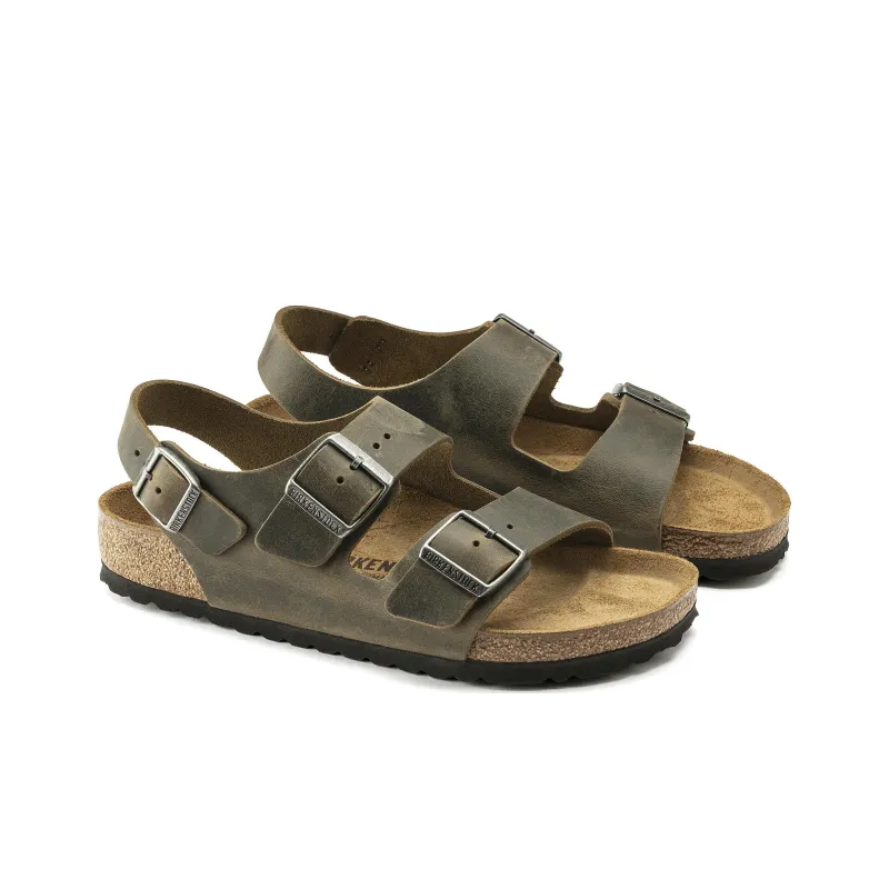 Birkenstock Beach Sandals Unisex Off-White Khaki Regular-3