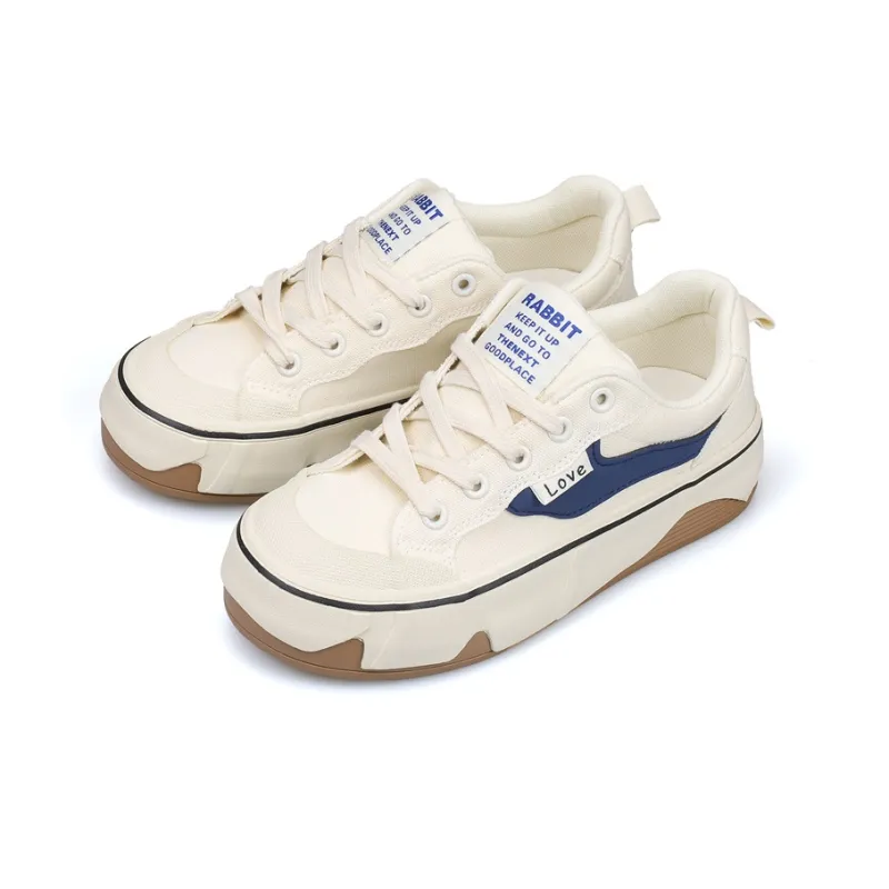 B10CROWN Anti Slip Wear Resistant Low Top Canvas Shoes Women's-1