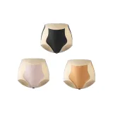 B Set-Tummy-Tucking with Glue-Light Purple+Caramel+Black (3 Pack)