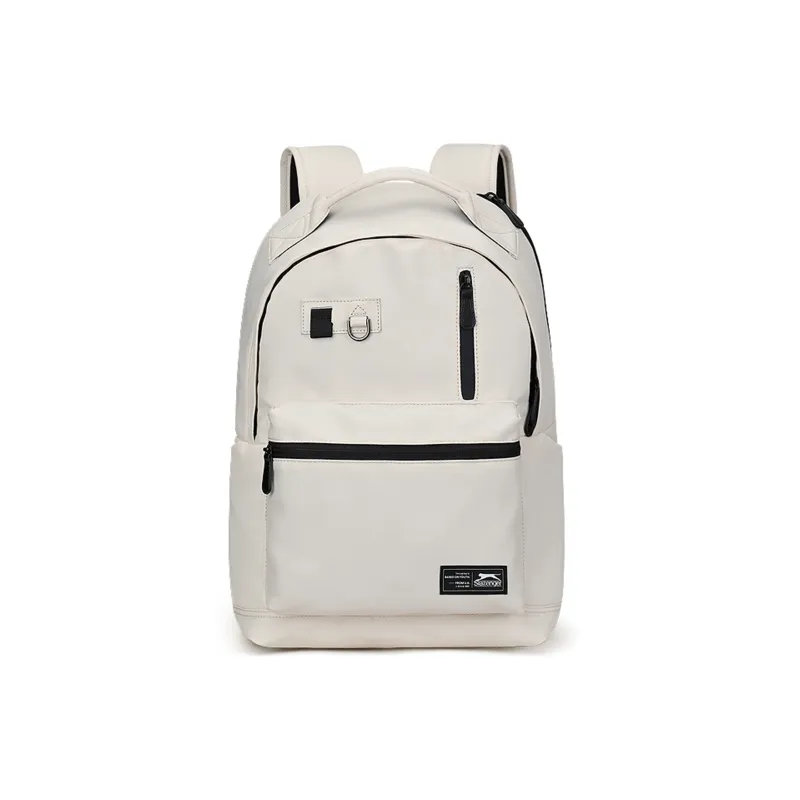 Slazenger Fabric Backpack Regular Unisex Black/Beige-6