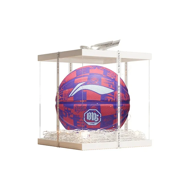 LiNing Badfive Rubber Basketball Multicolor Size 7 Training-31