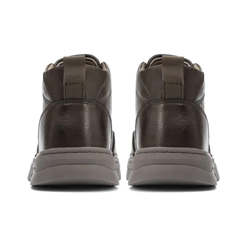 YEARCON Slip Resistant Mid Top Skateboard Shoes Men's-3