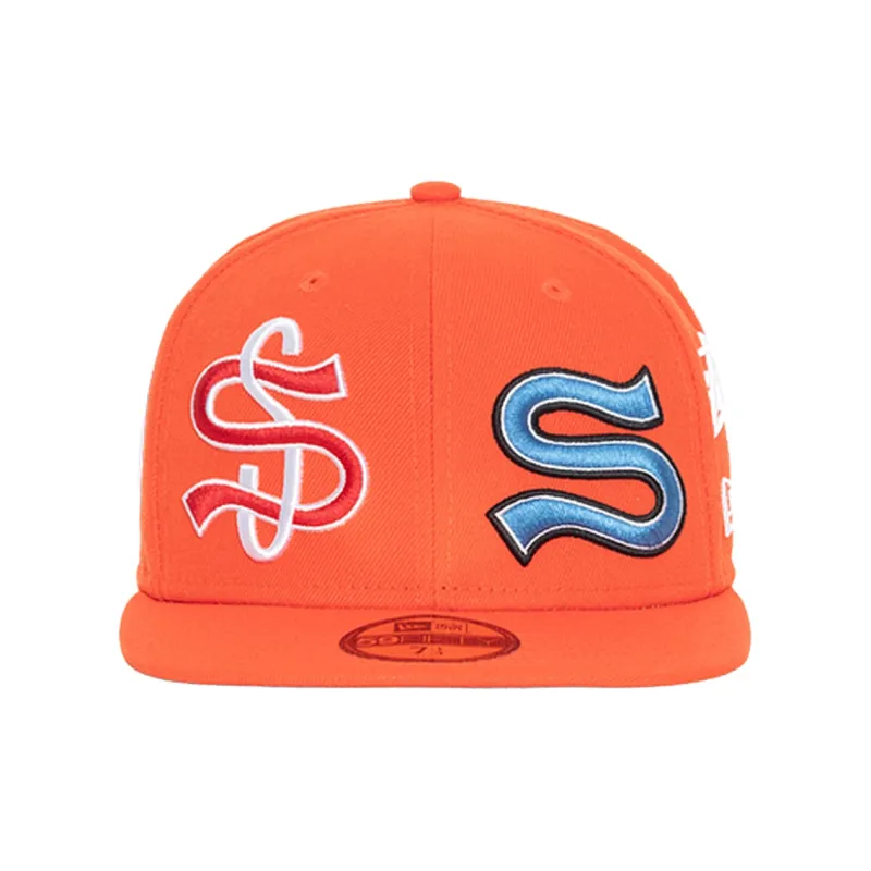 Stussy Baseball Caps Unisex Orange-0