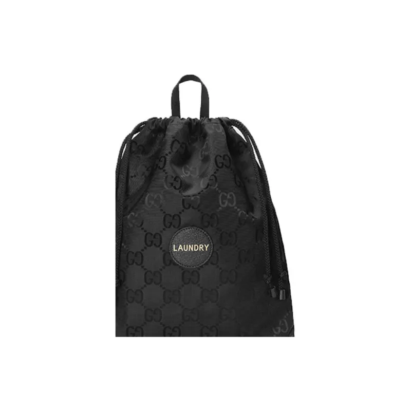 GUCCI Nylon Dry Cleaning Bags/Clutches Storage Bags Toiletry Bags Men's Black-7