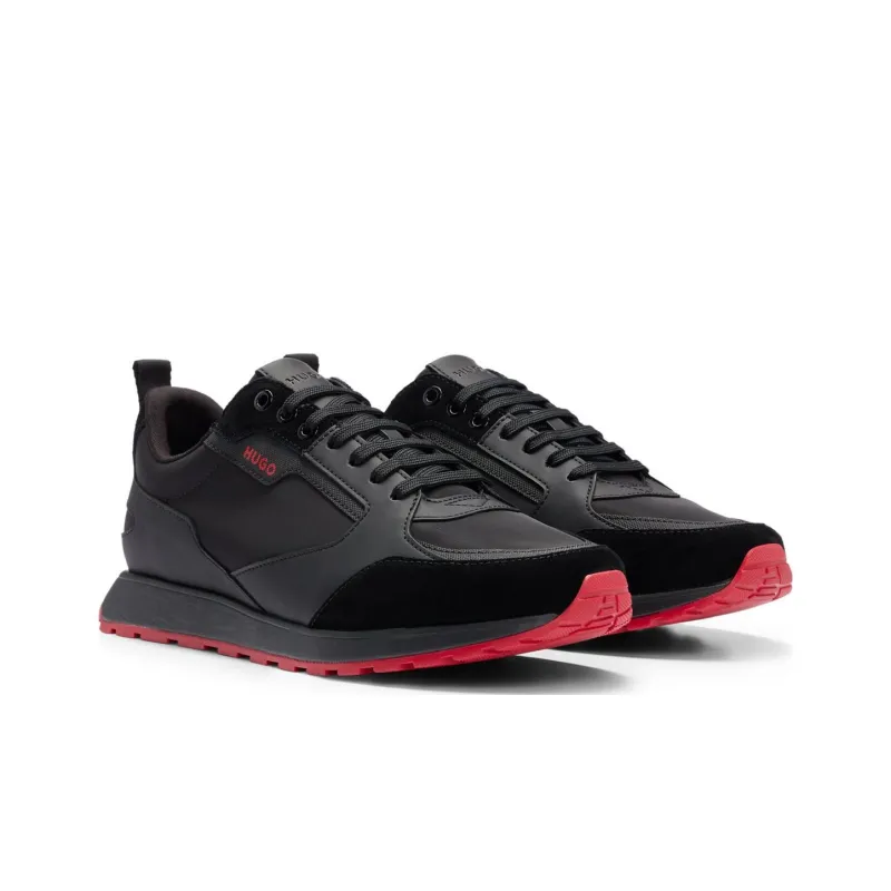 HUGO BOSS Wear-Resistant Low-Top Casual Shoes Men's Black-2