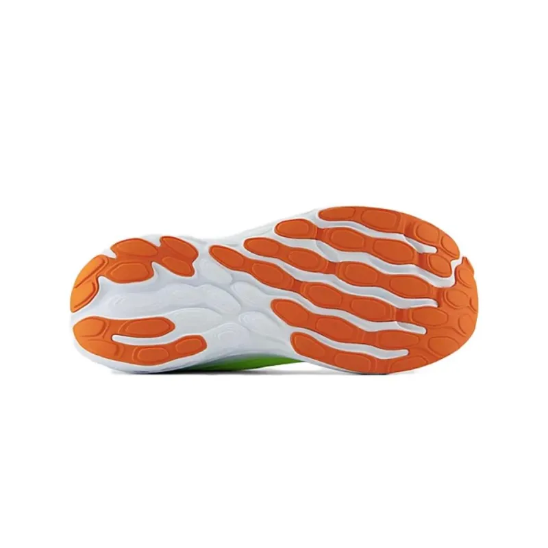New Balance Fresh Foam X 1080v13 Cushioned Slip-Resistant Abrasion-Resistant Low-Top Running Shoes Women's Green White-4