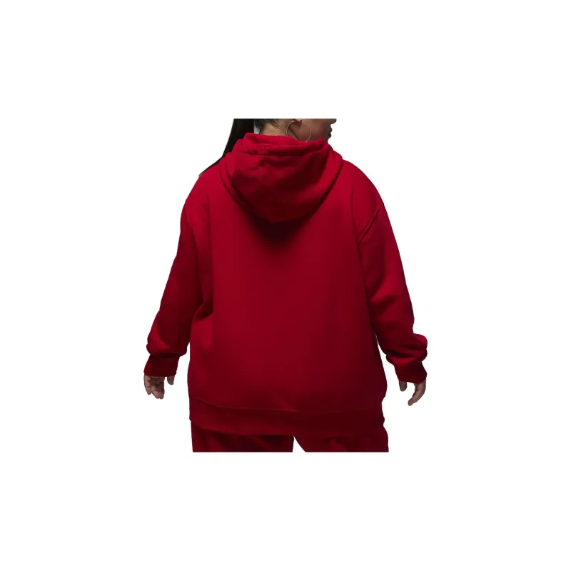 Jordan Brooklyn Fleece Sweatshirt Women's Red-1