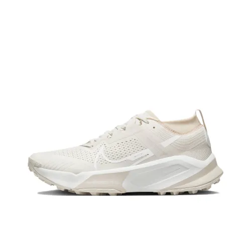 Nike ZoomX Zegama Trail Running Shoes Men Low-Top Off White