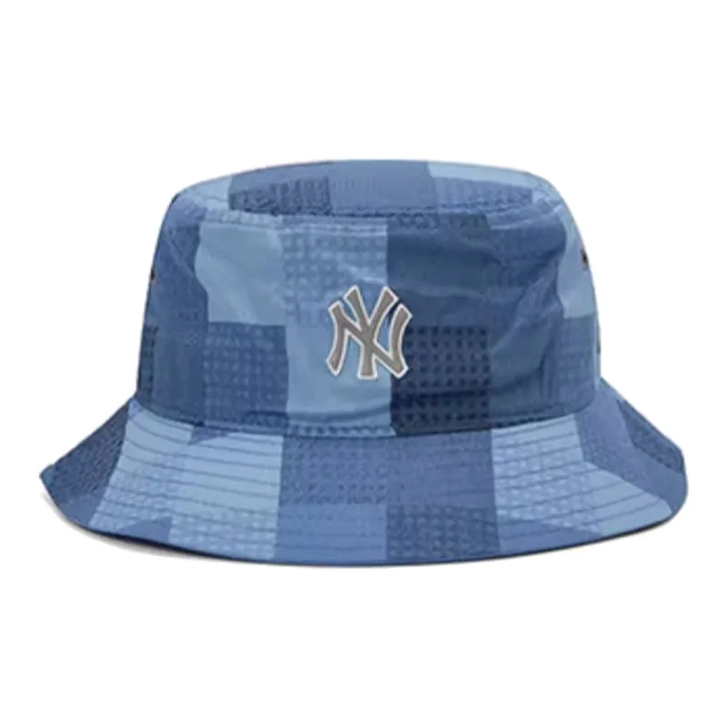 New Era Cotton Bucket Hats Unisex Blue-1