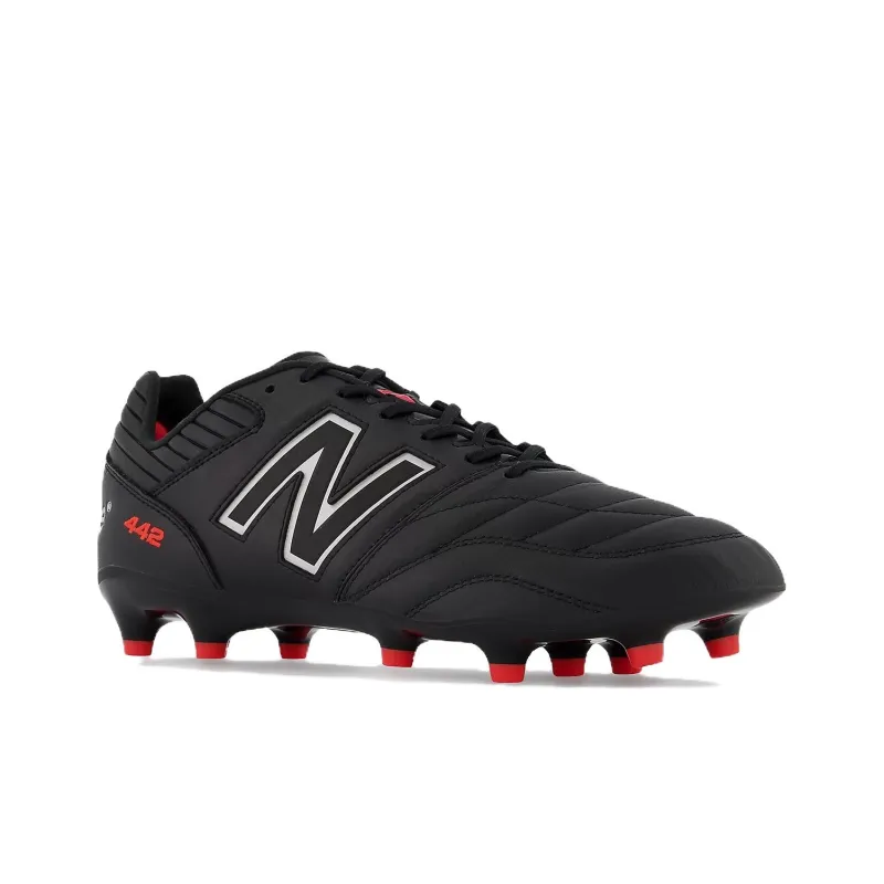 New Balance 442 V2 Pro Fg 'Black Silver Red'-1