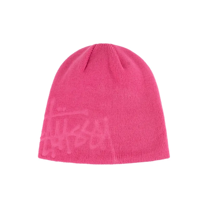 Stussy Debossed Stock Logo Skullcap Beanie-0