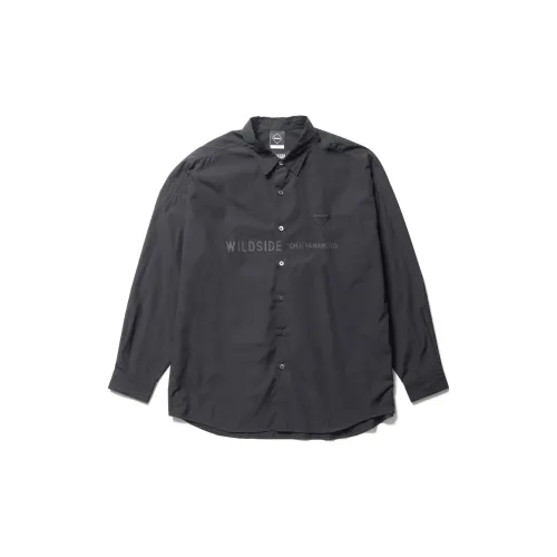 F.c Real Bristol X Yohji Yamamoto F.C. Real Bristol Co-brand Shirts Unisex Black