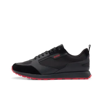 HUGO BOSS Wear-Resistant Low-Top Casual Shoes Men's Black