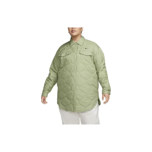 Nike Sportswear Essentials Series Trench Coats Women's Green