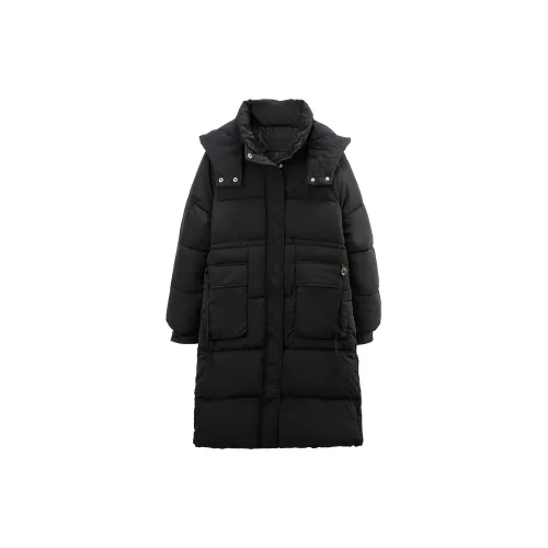 A paradise for awakening Puffer Jackets Women's Black