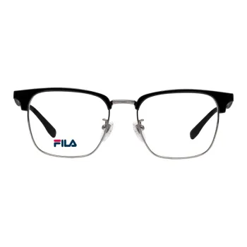 FILA TR/Memory Plastic Browline Eyeglass Frames Unisex
