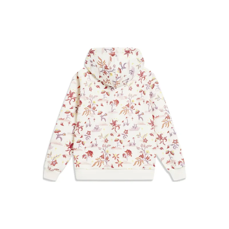 LiNing Rijin Doujin Collection Sweatshirt Women's Ecru All Over Print-1