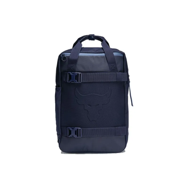Under Armour Polyester Backpack Regular Unisex Midnight Dark Blue-0