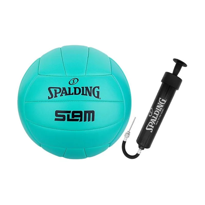 SPALDING PVC Size 5 Volleyball Unisex Sky Blue-3