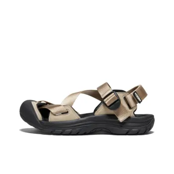KEEN Zerraport 2 Slip Resistant Breathable Beach Sandals Men's Black Yellow