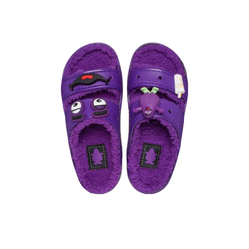 Crocs Classic Cozzzy Sandal McDonald's Grimace-4
