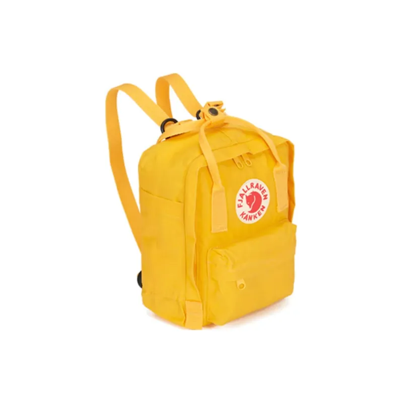 Fjallraven Kanken Vinylon Handbag Backpack Women's Bright Yellow-1