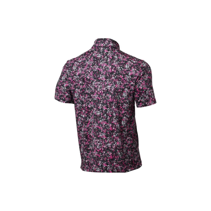 Under Armour Polo Shirt Men's Black-Pink-1