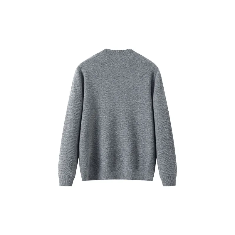 H YXIANG Cashmere Sweater Men's-1