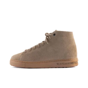Birkenstock High-Top Skateboard Shoes Unisex Taupe Narrow Fit