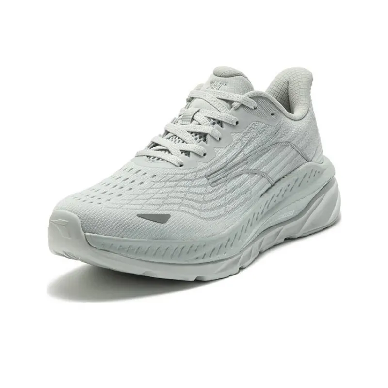 361° Red Flame 3 Slip Resistant Low Top Running Shoes Men's Gray-1