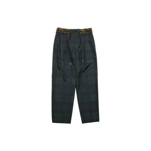 Sacai Casual Pants Men Green