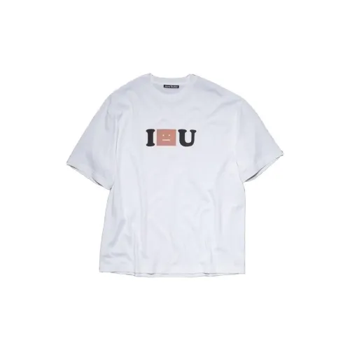 Acne Studios T-Shirts Unisex Optical White