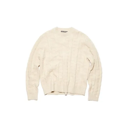 Acne Studios Sweaters Unisex Oatmeal Porridge