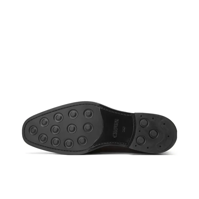 CROWN Dress Shoes Men's One Yard Larger-11