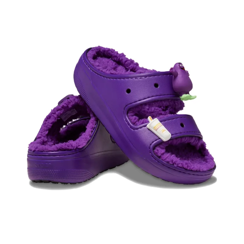 Crocs Classic Cozzzy Sandal McDonald's Grimace-3