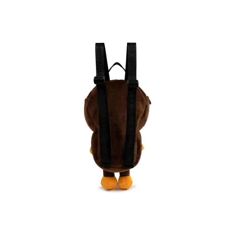Aape Polyester Backpack Regular Unisex Brown-4