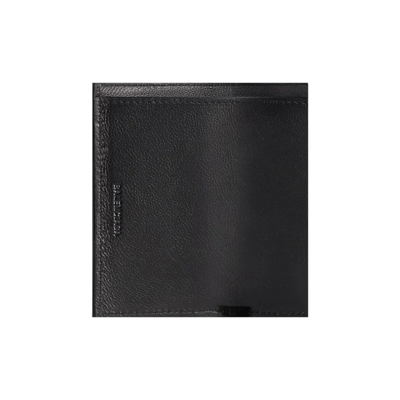 Balenciaga Allover Logo Printed Coin Mini Wallet-3